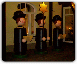 Silvester im Erzgebirge - Kurrende in Seiffen am Hotel Seiffener Hof